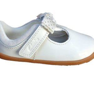Clarks Roamer Trim T Off White Patent 7 Clarks Roamer Trim T Off White Patent - Image 4