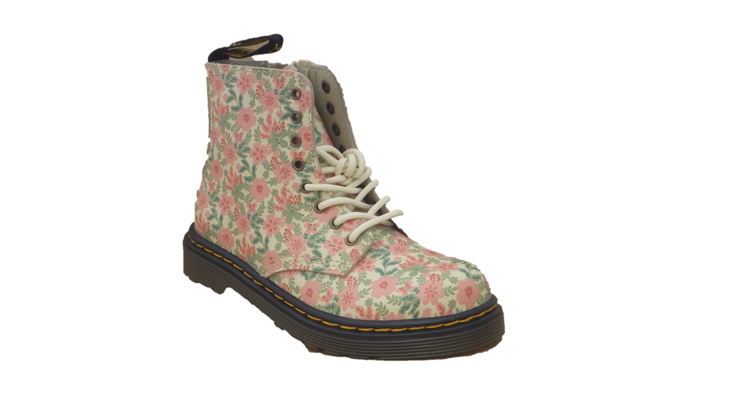 Dr Martens 1460 Pascal T Athena Pop Floral Cloud Cream/Multi 1 Dr Martens 1460 Pascal T Athena Pop Floral Cloud Cream/Multi