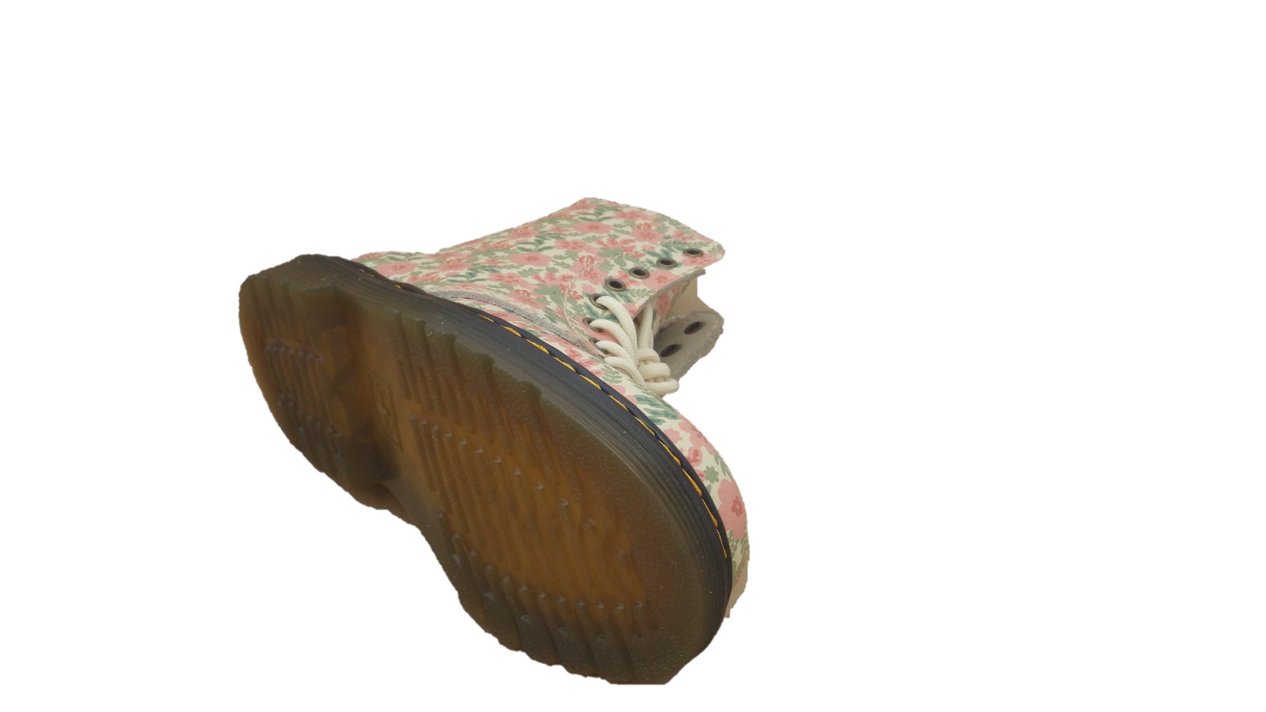 Dr Martens 1460 Pascal T Athena Pop Floral Cloud Cream/Multi 2 Dr Martens 1460 Pascal T Athena Pop Floral Cloud Cream/Multi - Image 2