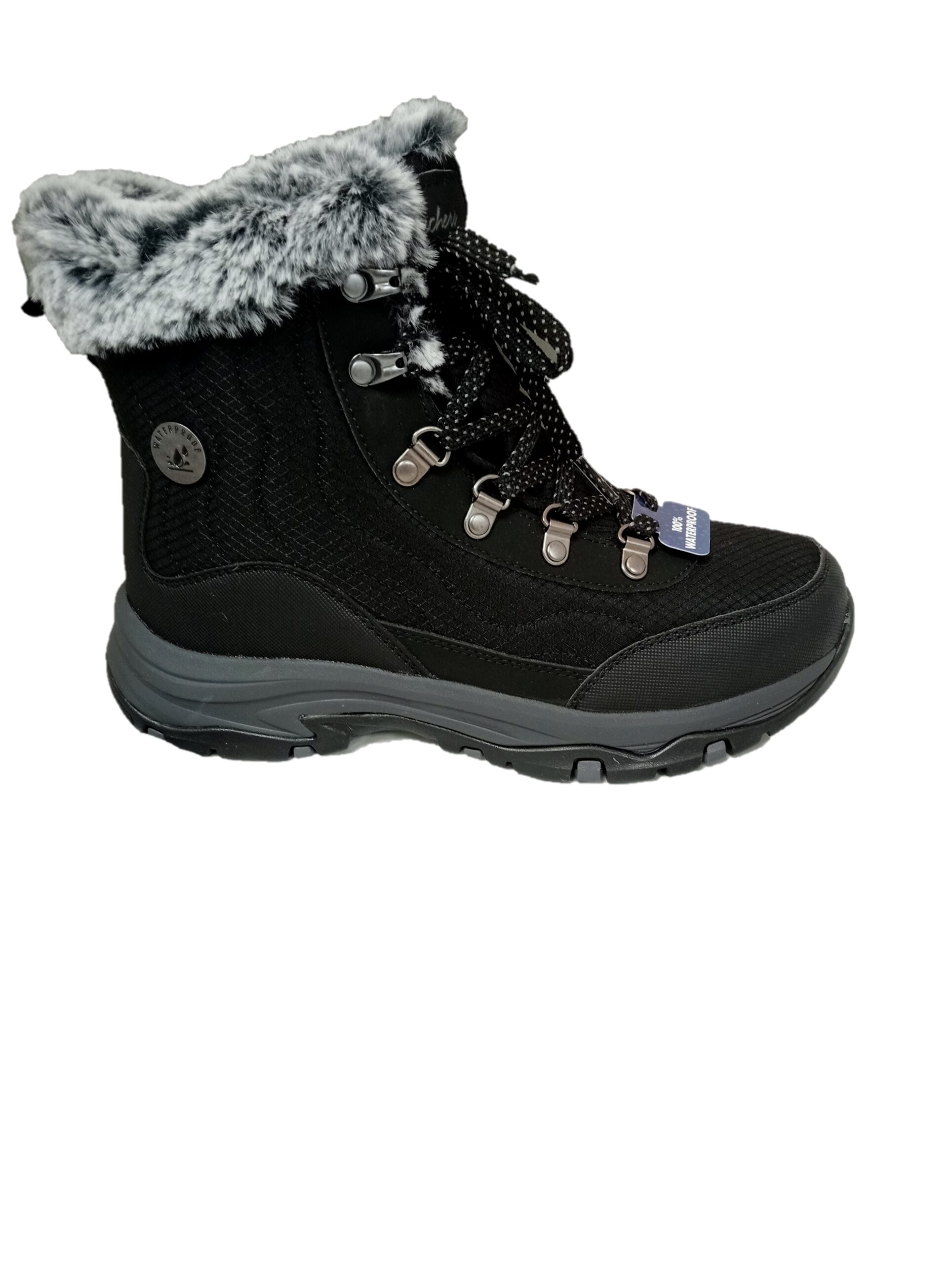 Skechers Relaxed Fit: Trego-Stormie Black Waterproof 4 Skechers Relaxed Fit: Trego-Stormie Black Waterproof - Image 4