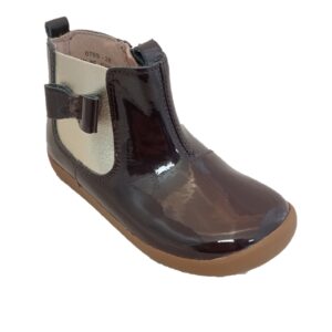 Start Rite Wonderland Burgundy Patent/Gold