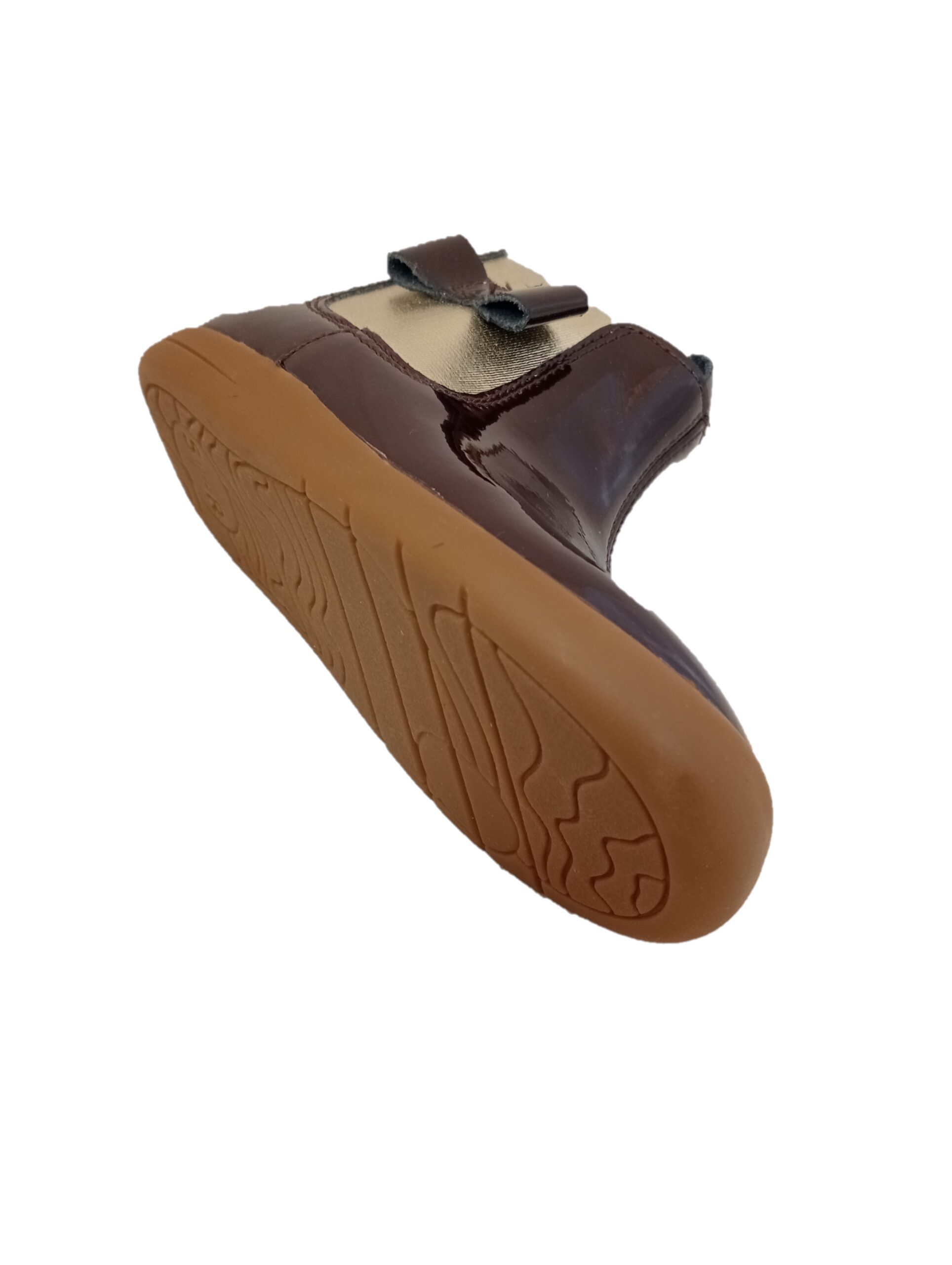 Start Rite Wonderland Burgundy Patent/Gold 2 Start Rite Wonderland Burgundy Patent/Gold - Image 2