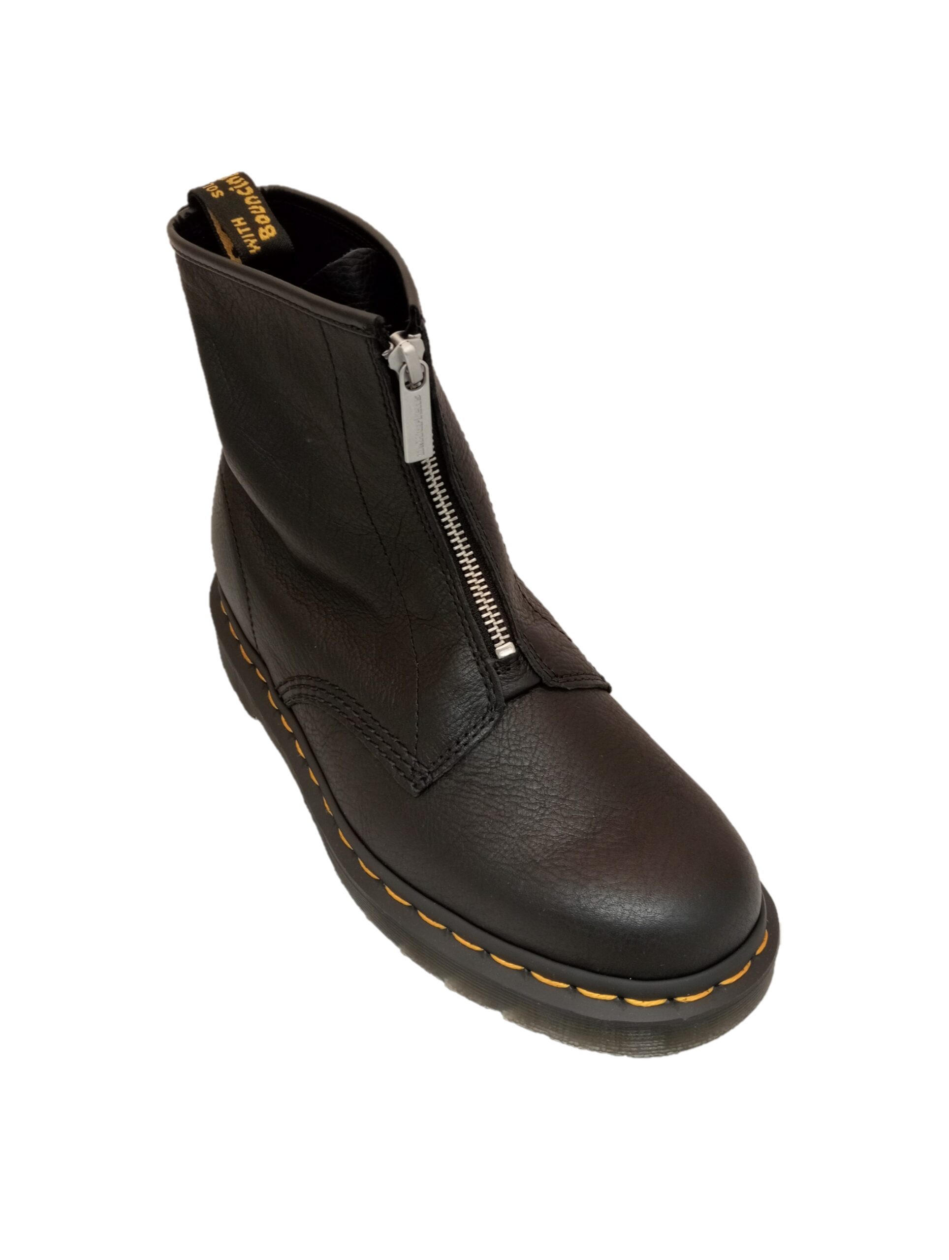 Dr Martens 1460 Pascal Virginia Front Zip Black 1 Dr Martens 1460 Pascal Virginia Front Zip Black