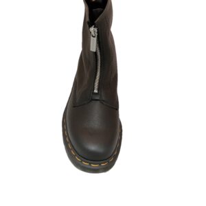Dr Martens 1460 Pascal Virginia Front Zip Black 6 Dr Martens 1460 Pascal Virginia Front Zip Black - Image 3