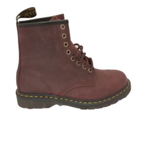 Dr Martens 1460 Crazy Horse Cherry Red - Image 4