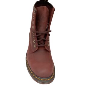 Dr Martens 1460 Crazy Horse Cherry Red - Image 3