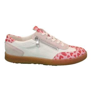 Waldlaufer H-Daisy Hearts White/Pink Multi 7 Waldlaufer H-Daisy Hearts White/Pink Multi - Image 4