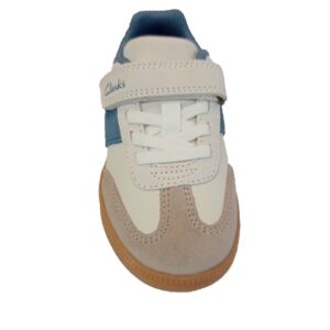 Clarks Cypress Step K White/Blue - Image 4
