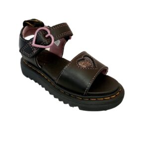 Dr Martens Marlowe Hearts ll T Black/Pink