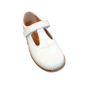 Start Rite Luxe White Patent Leather
