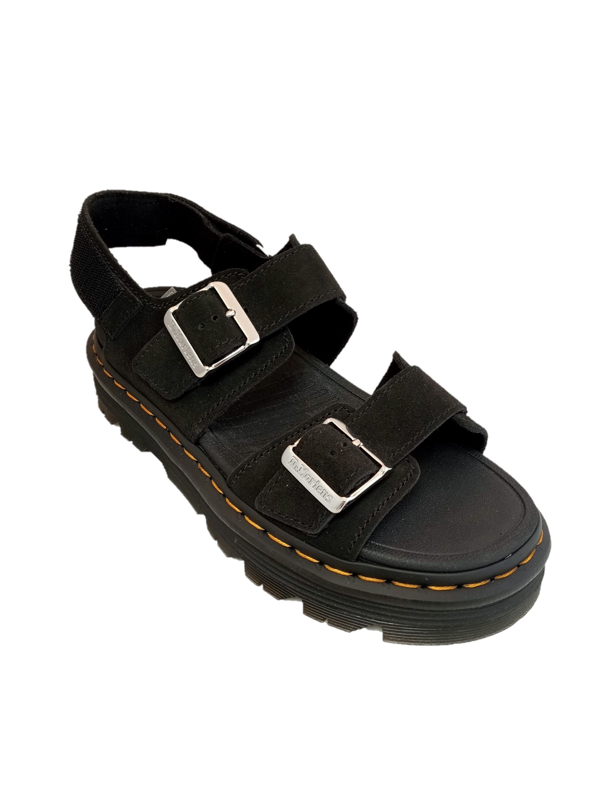 Dr Martens Zebzag Black Suede - Brassington Bros