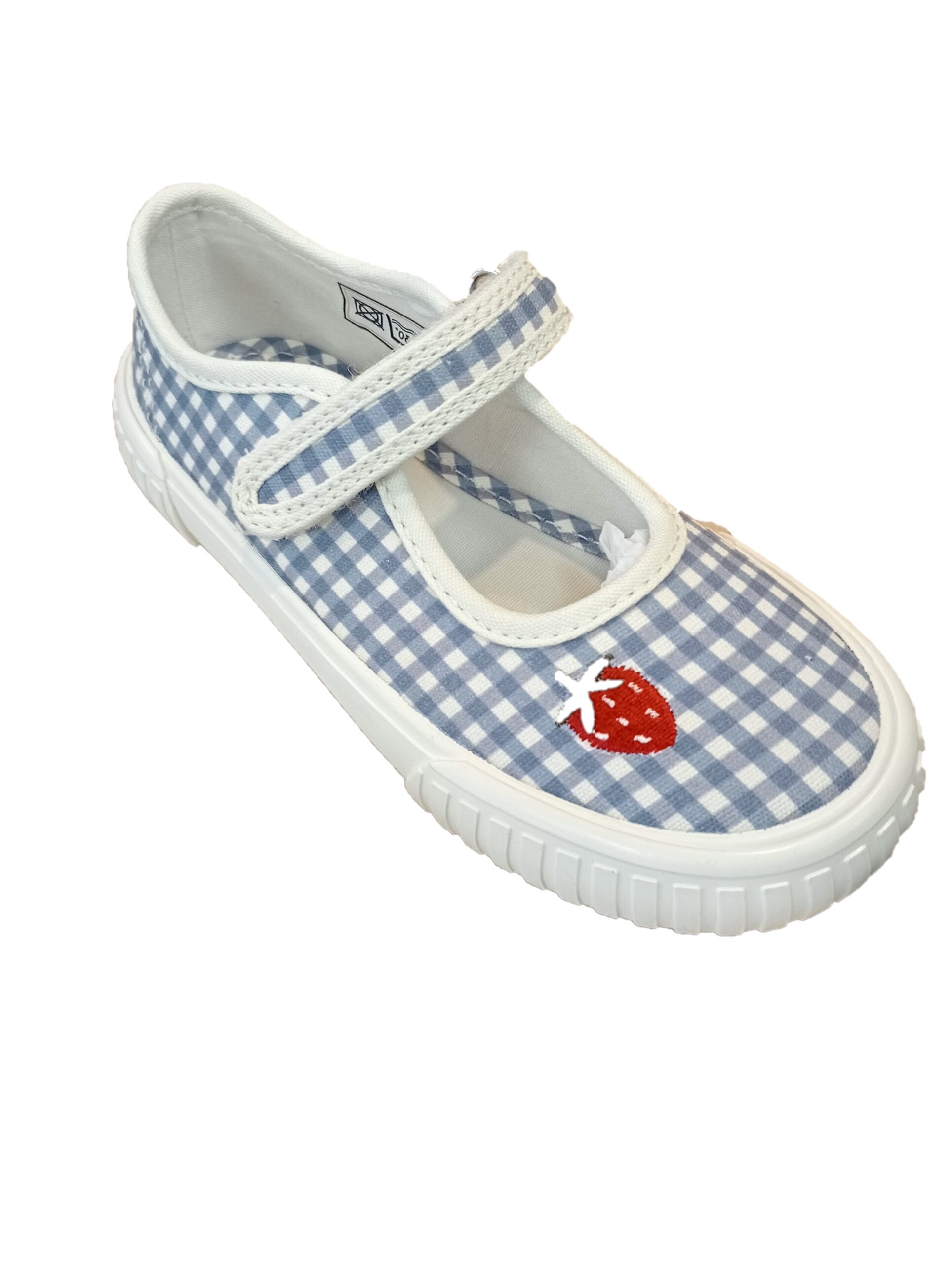 Start Rite Lemonade Denim Blue Gingham 1 Start Rite Lemonade Denim Blue Gingham