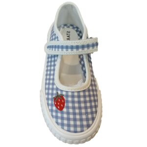 Start Rite Lemonade Denim Blue Gingham 6 Start Rite Lemonade Denim Blue Gingham - Image 3