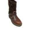 Dr Martens Anistone Hi Flower Dark Brown Grizzly 11 1000005588