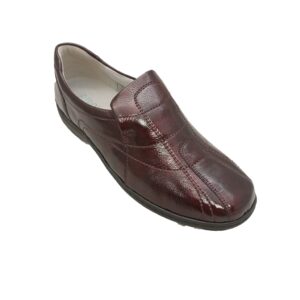Brassington Bros - Footwear providers in Staffordshire 23 Waldlaufer H-Henni Burgundy Patent