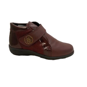 DB Shoes Celeste Burgundy 7 DB Shoes Celeste Burgundy - Image 4