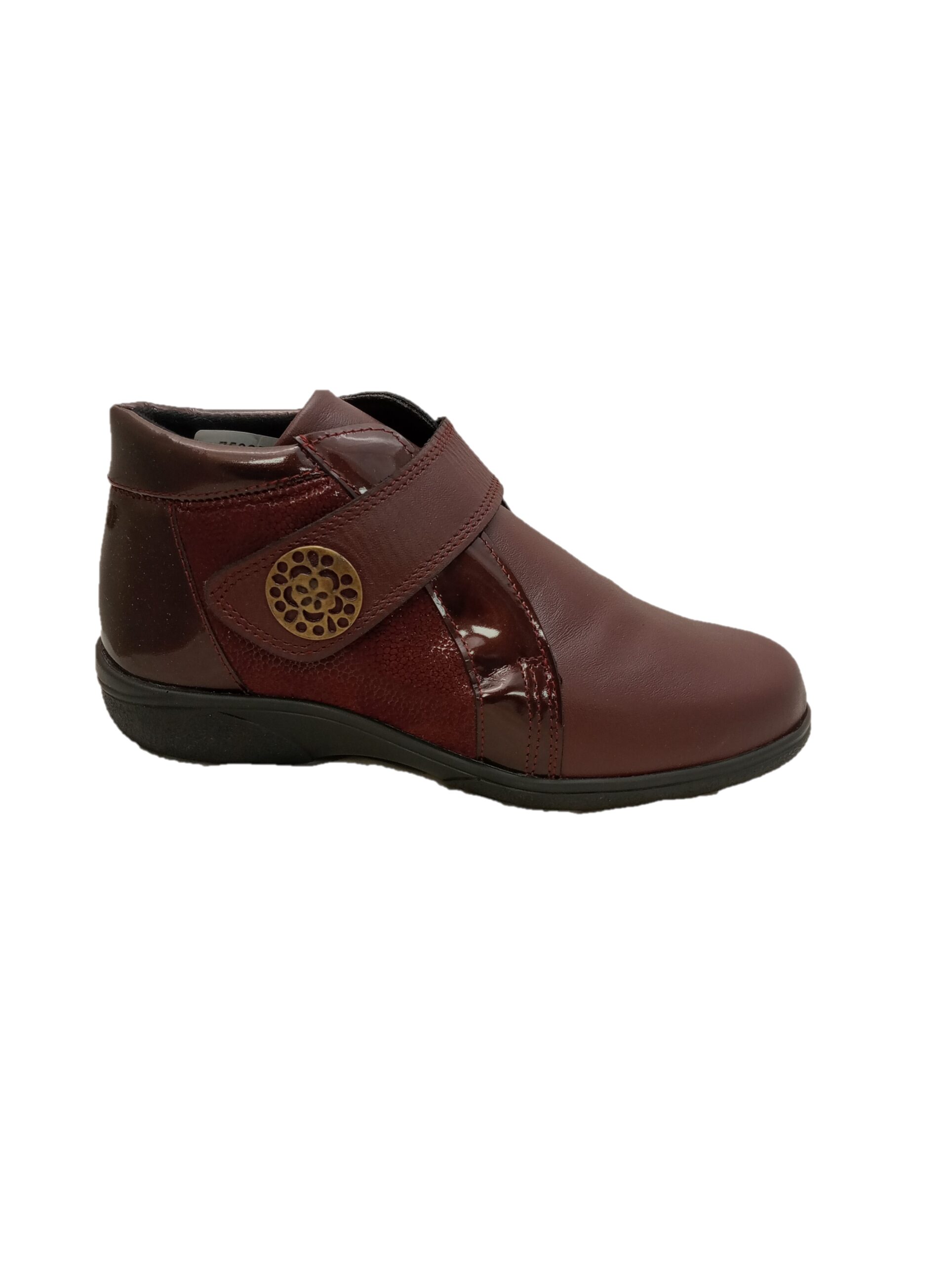 DB Shoes Celeste Burgundy 4 DB Shoes Celeste Burgundy - Image 4