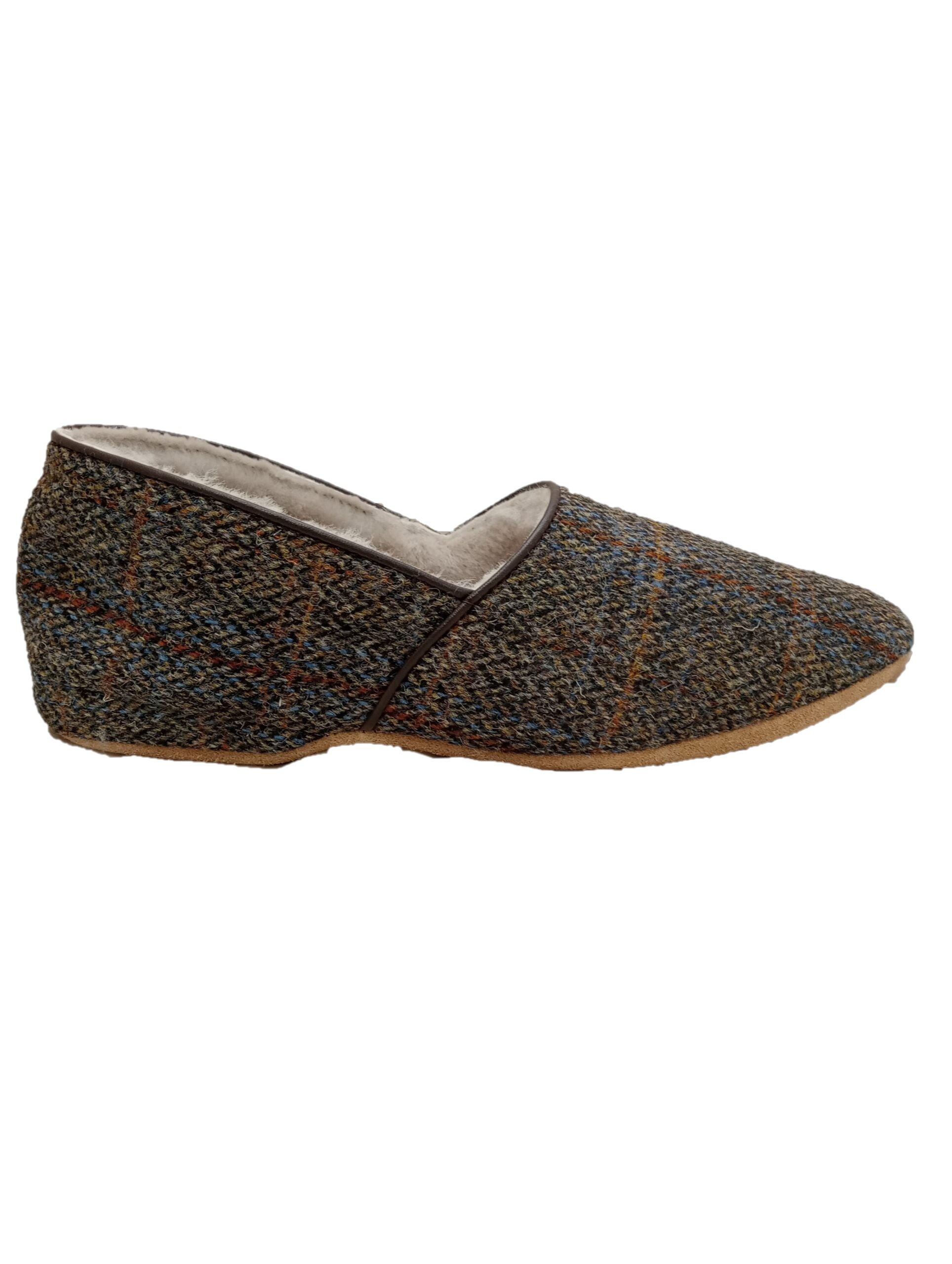 Draper of Glastonbury Lewis Earth Harris Tweed 4 Draper of Glastonbury Lewis Earth Harris Tweed - Image 4