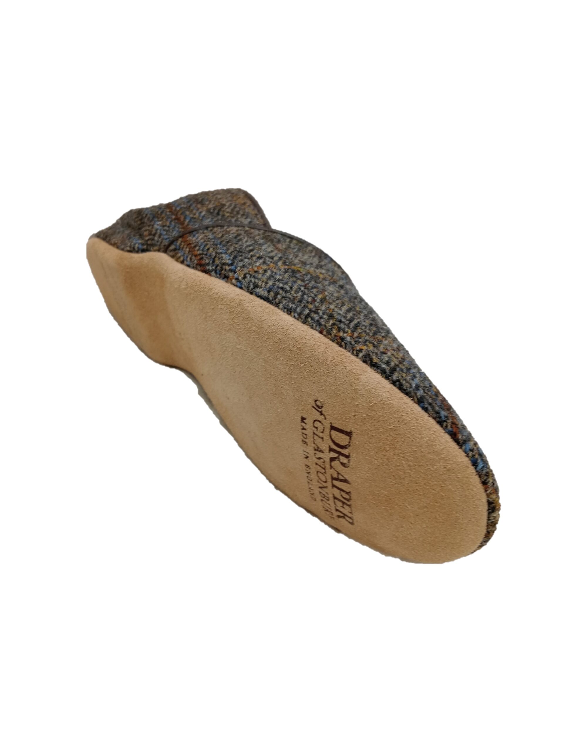 Draper of Glastonbury Lewis Earth Harris Tweed 2 Draper of Glastonbury Lewis Earth Harris Tweed - Image 2